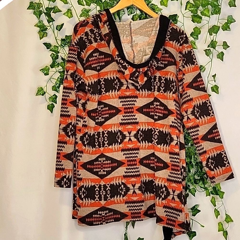 Hug+. Aztec Cardigan. Size Med/Large. EUC - Picture 3 of 7